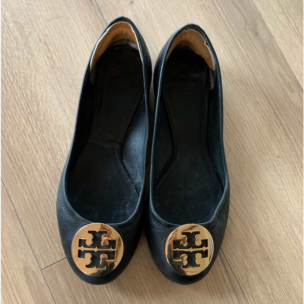 Tory Burch Reva Flats - Black